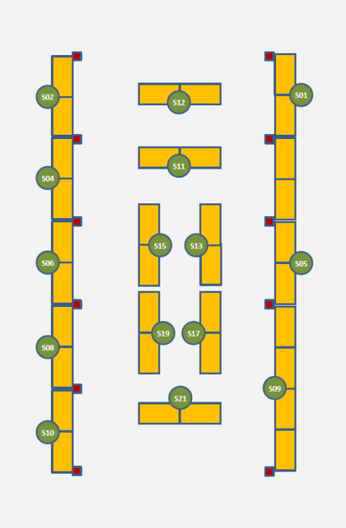 Plan de l'Espace Saint Cyran